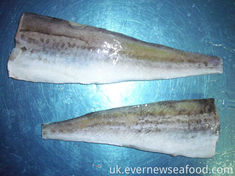 Заморожене філе минтая аляски FAO 67